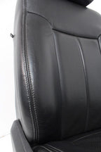 1999 - 2016 Ford Super Duty Front Seats, Lariat Black Leather, Power Heat Cool