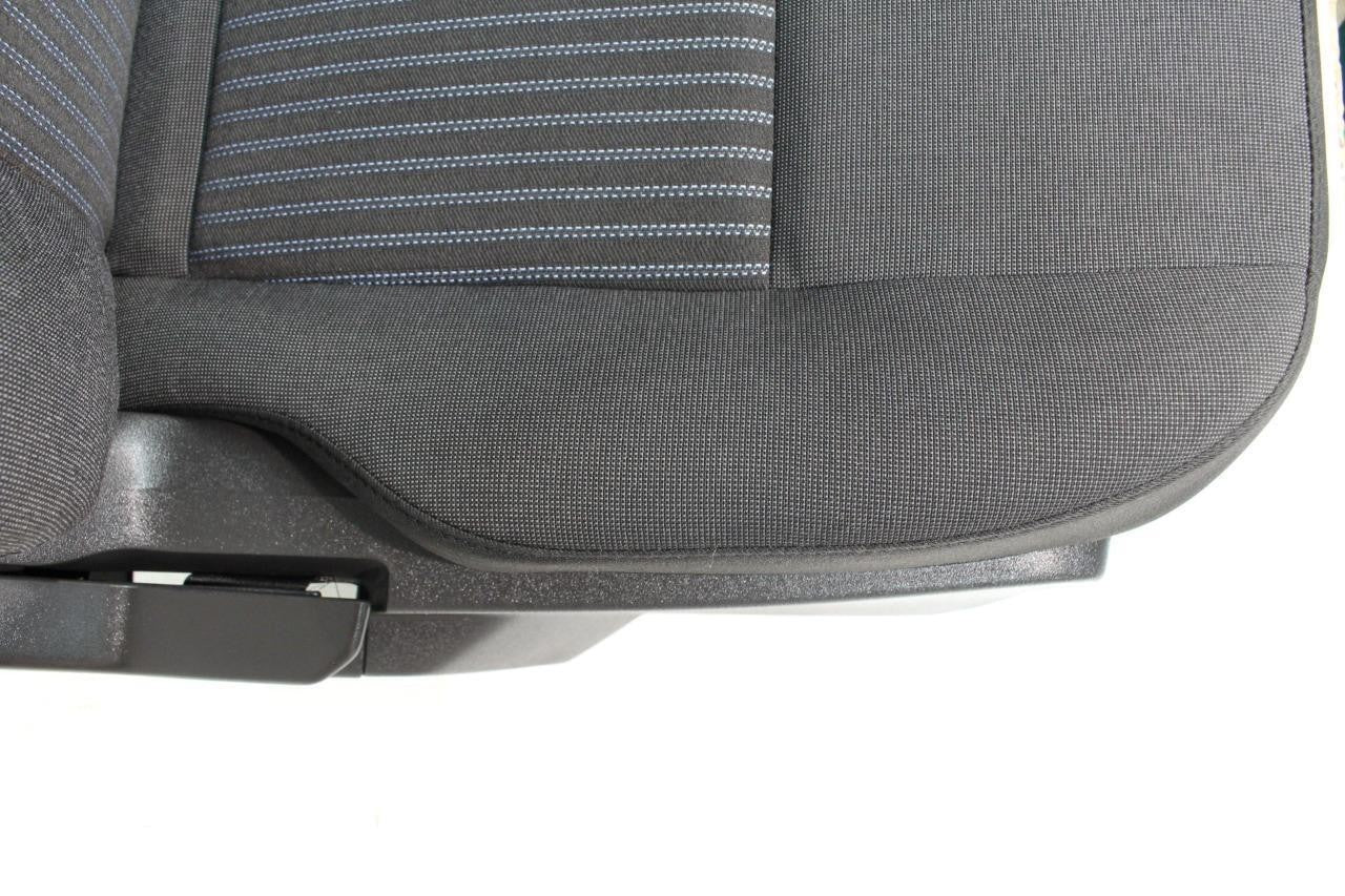 2015 - 2026 Ford Transit Front Seats, Charcoal Cloth w/ Heated Power Driver Seat