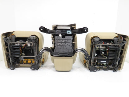 Ford Super Duty Tan Leather Heated Front & Rear Seats F250 F350 F450 F550 F650