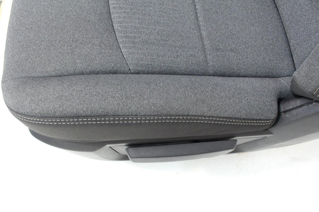 2002 - 2025 Dodge Ram Black & Gray Cloth Front Seats with Jump Seat Console