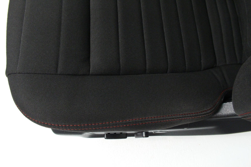 2015 - 2022 Ford F150 & Super Duty Front Seats, XLT Sport Black Cloth Power Heat