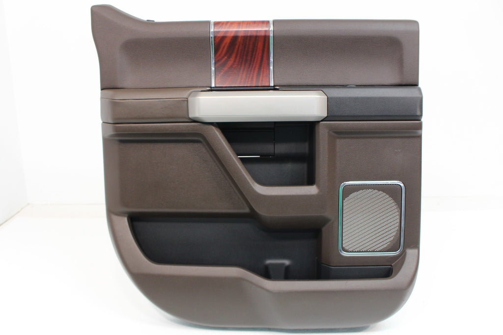 2015 - 2022 Ford F150 Super Duty Door Panel Set, King Ranch Brown, Crew Cab OEM
