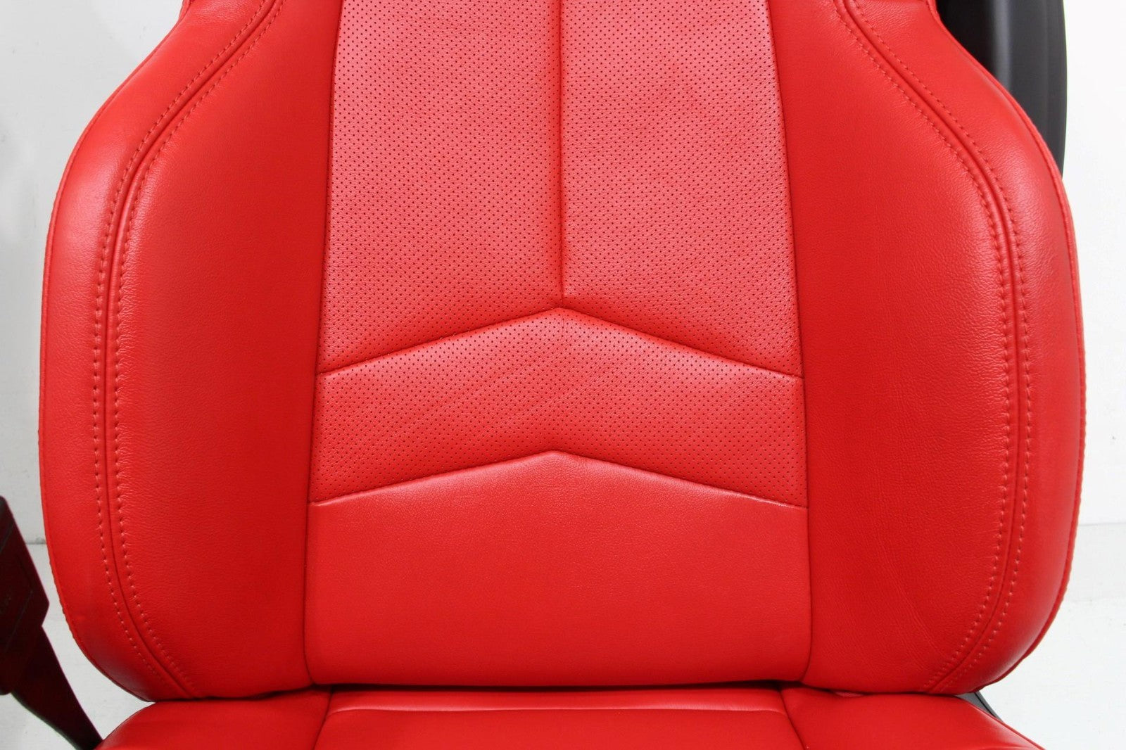 2020 - 2025 Chevy Corvette C8 Seats GT1 Adrenaline Red Leather 8-Way Power