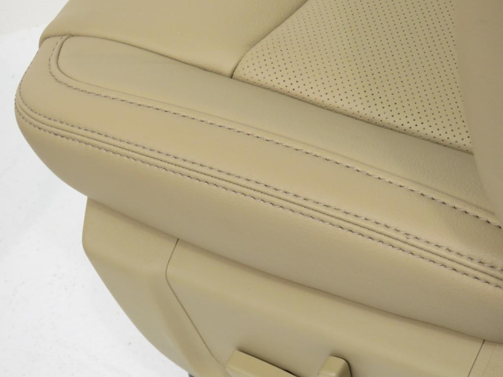 2015 - 2022 Ford F150 Super Duty Lariat Front Seats, Tan Leather Heat & Cool
