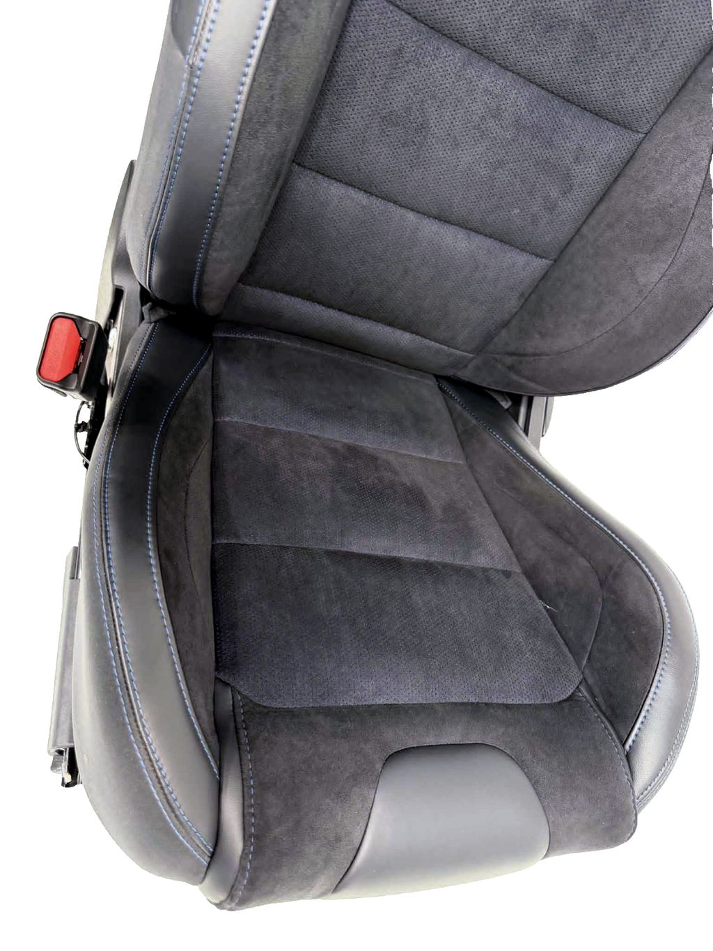 2015 - 2026 Ford Mustang Dark Horse RECARO Seats, Dinamica Black Suede & Indigo