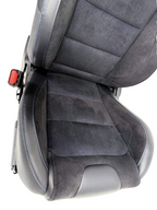 2015 - 2026 Ford Mustang Dark Horse RECARO Seats, Dinamica Black Suede & Indigo