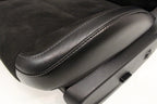 2008 - 2023 Dodge Challenger Front Seats,  Black Leather Suede w/ T/A Embroidery