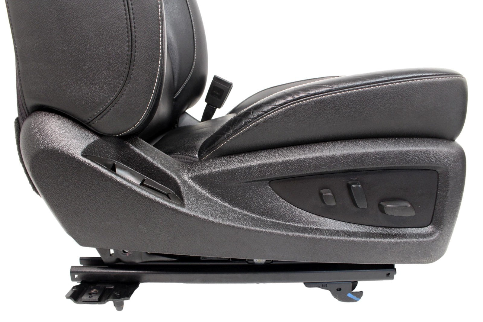 2014 - 2019 GM Sierra Silverado LTZ Front Seats, Black Leather, Powered Heated