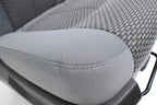 2011 - 2016 Ford Super Duty Front Seats, XL Gray Cloth Manual Fits 99+ F250 F350