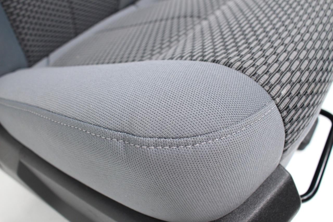 2011 - 2016 Ford Super Duty Front Seats, XL Gray Cloth Manual Fits 99+ F250 F350