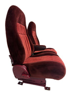 88-94 Chevy GMC Silverado Suburban C/K OBS Front Seats, Captains Chairs Red