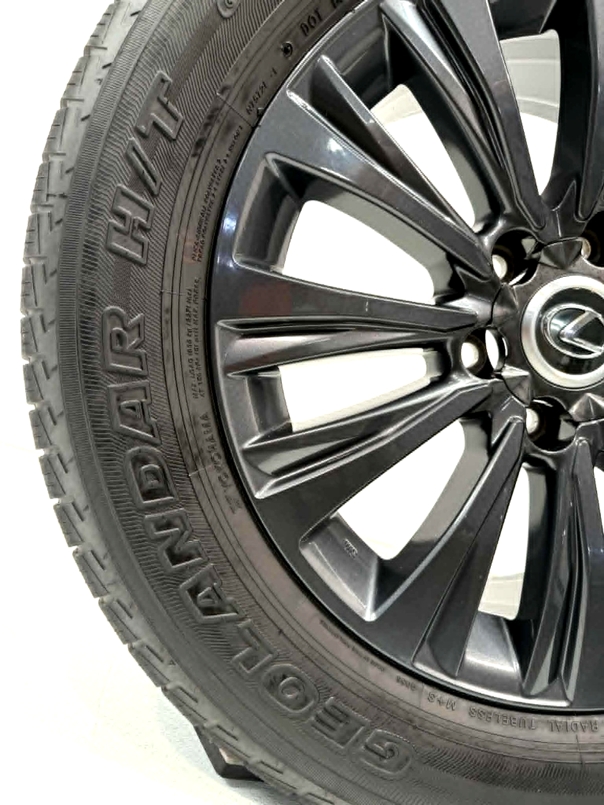 19" Lexus GX460 OEM Wheels Set 4 Dark Gray Sport Design Yokohama Tires 265/55R19