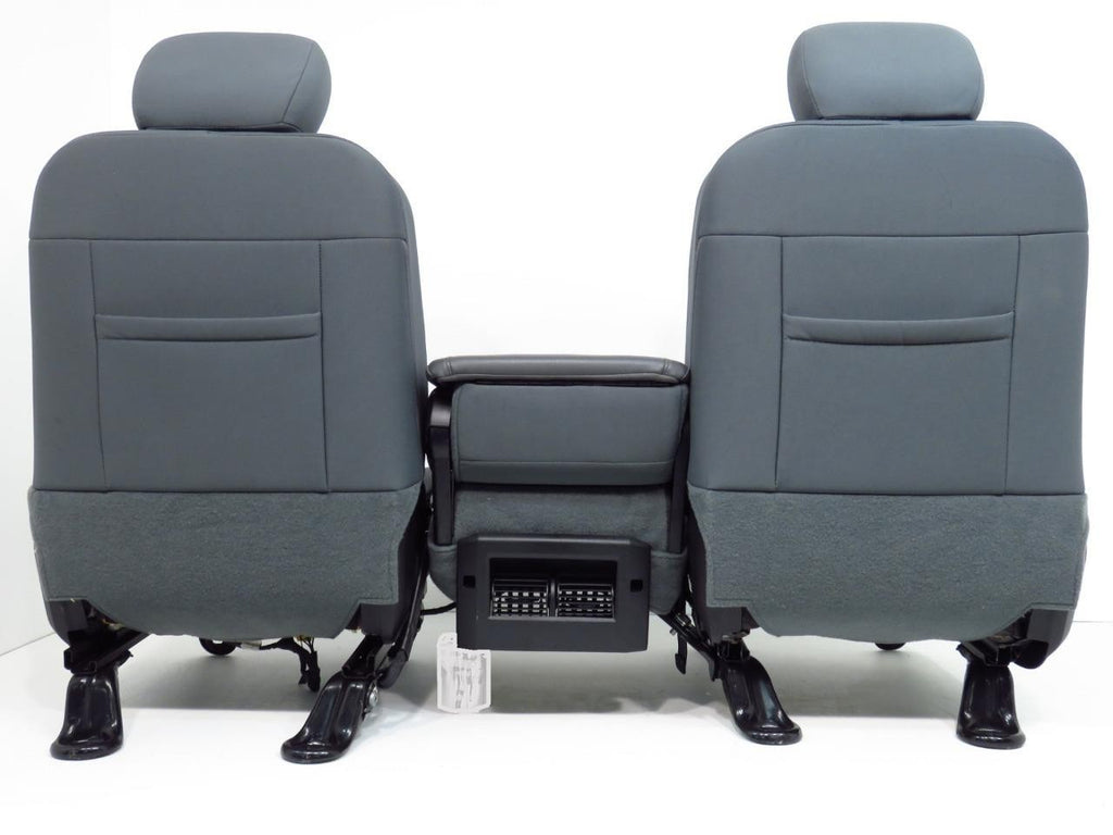 2009-2018 Dodge Ram Front Seats, Gray Cloth Manual Split Bench Seat 40-20-40