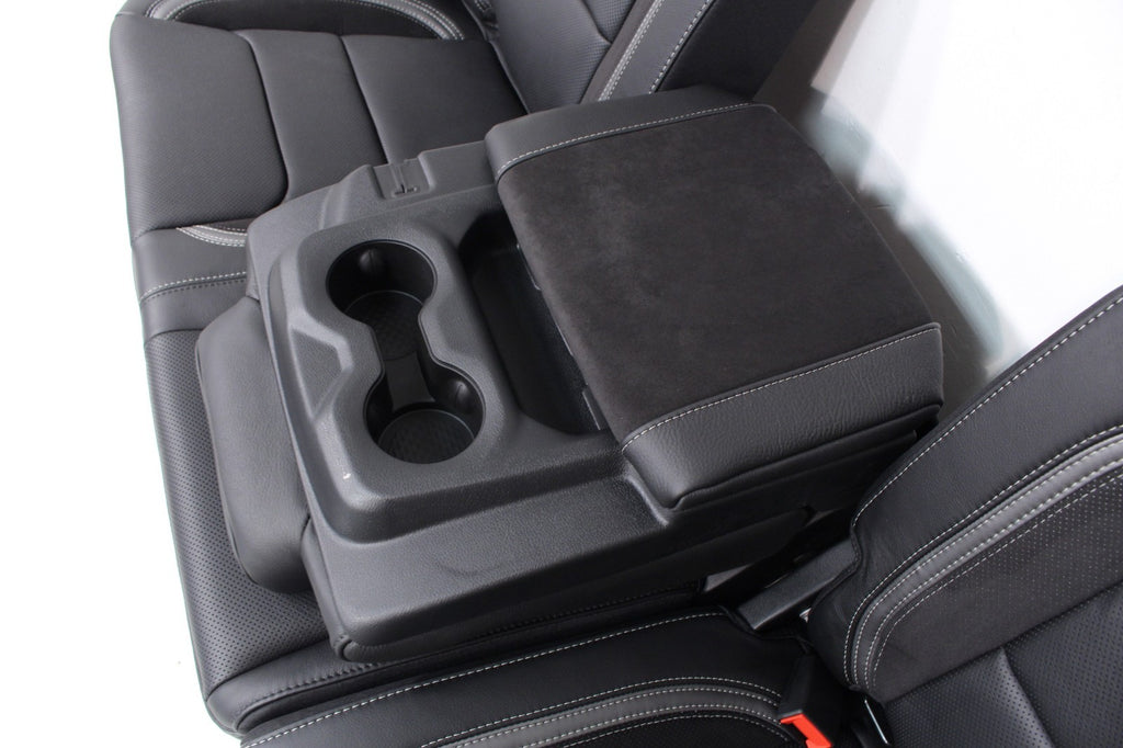 2019 - 2025 Ram 1500 Seats, Crew Cab Set, RHO Black Leather, Heated Cool Massage