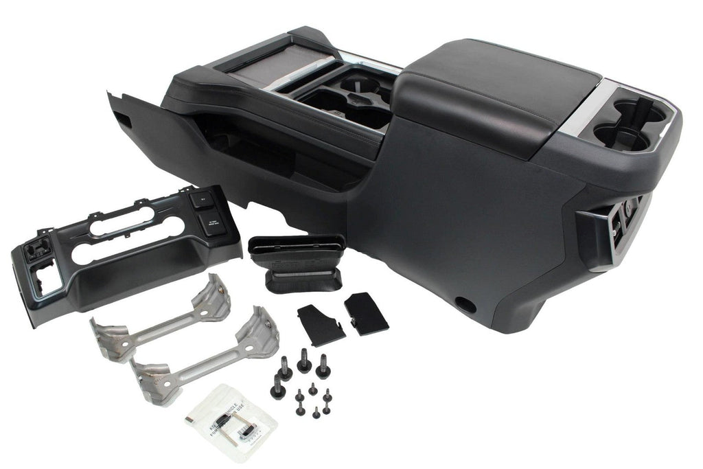 NEW 23-25 Ford F250 F350 Super Duty Complete Center Console Kit w/ HVAC Black OE