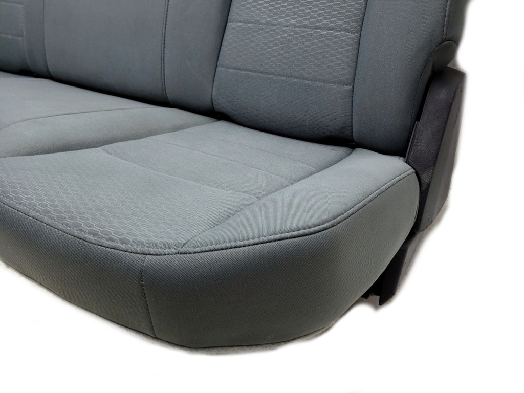 2019-2018 Ram Rear Seats, Crew Cab 60/40 Gray Cloth w/ Armrest, Fits 02+