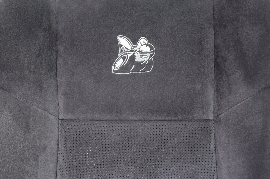 2008 - 2023 Dodge Challenger Seats, Black Leather w/ Alcantara Suede, Scat Pack