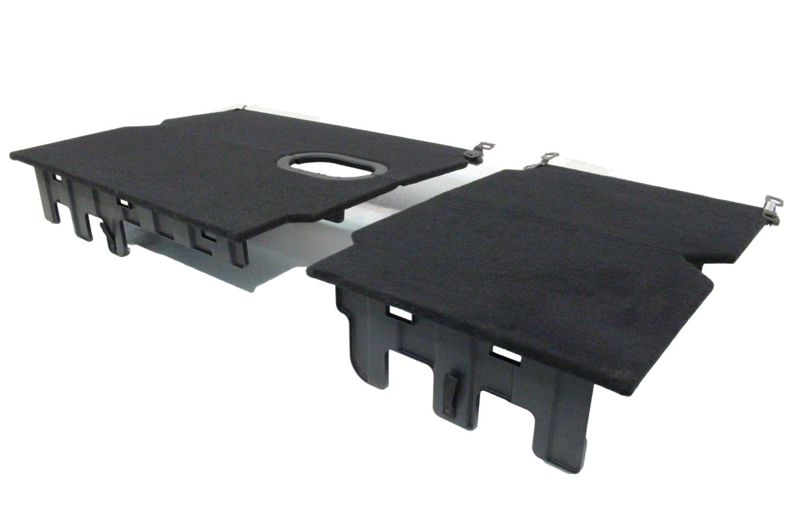 2009 - 2018 Ram Rear Seat Fold Flat Floor Hard Carpet Protector, Crew Cab OEM