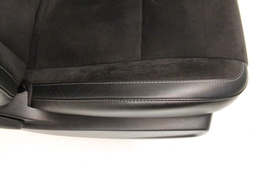 2008 - 2023 Dodge Challenger Front Seats,  Black Leather Suede w/ T/A Embroidery