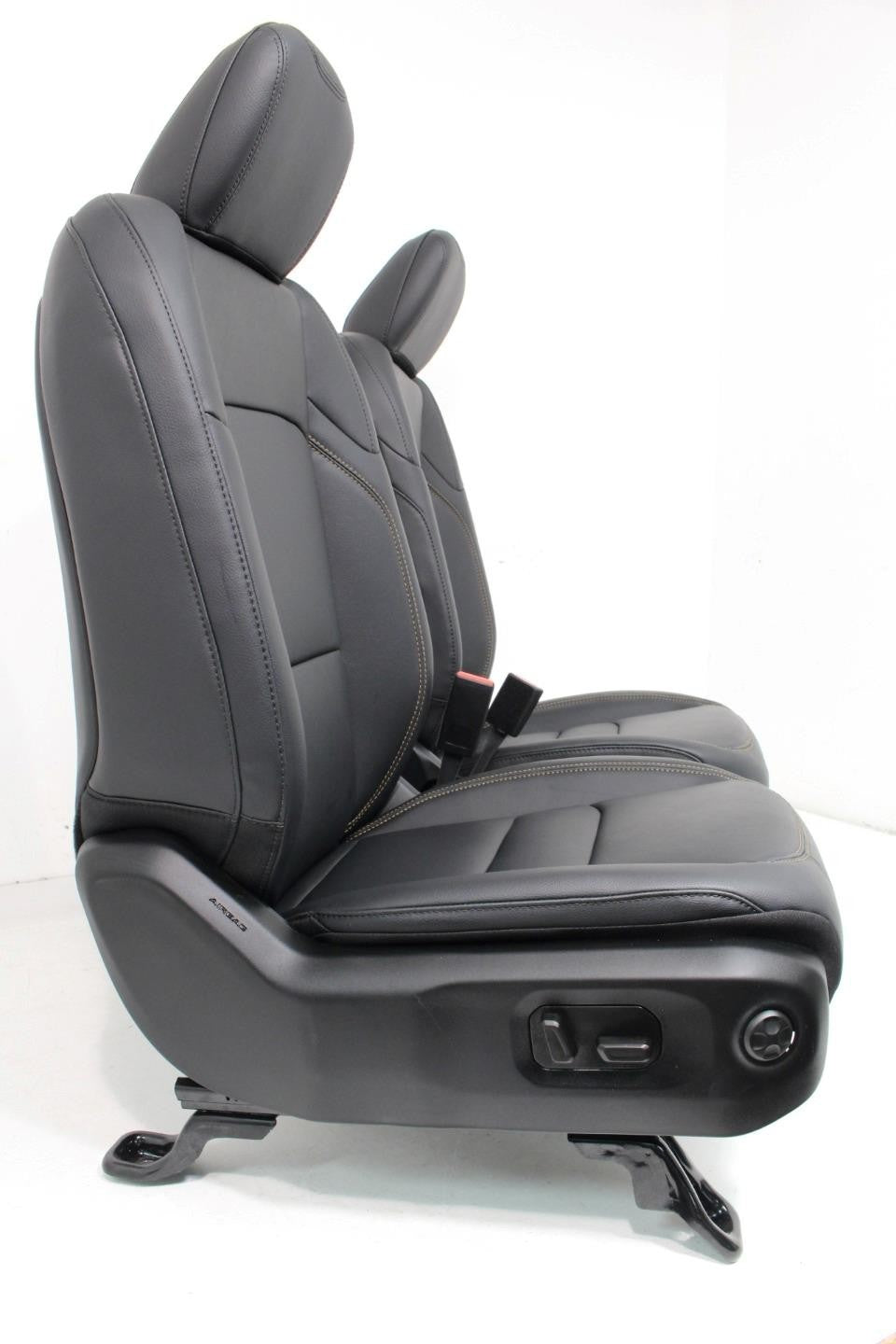 18-25 Jeep Wrangler JL Gladiator JT Heated Power Leather Seats Black NEW OEM