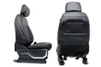 2021+ Ford F150 Super Duty Front Seats, Lariat Sport Black Leather Brown OEM