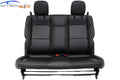 2018 - 2026 Wrangler JL 2-Door Rear Seat, Black Leather w/ Rubicon Red Stitching