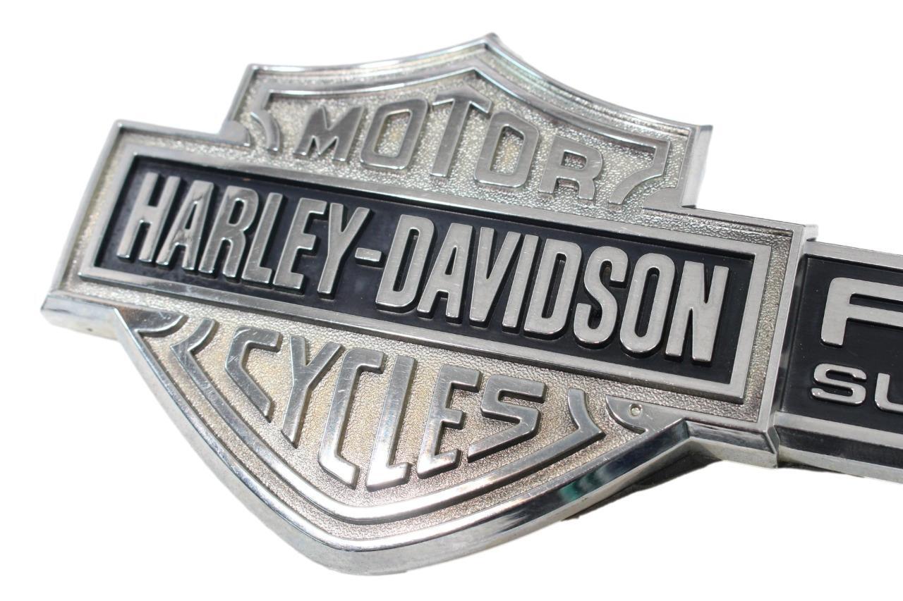2003 - 2007 Ford F250 Super Duty Harley Davidson Fender Emblems Badges Pair OEM