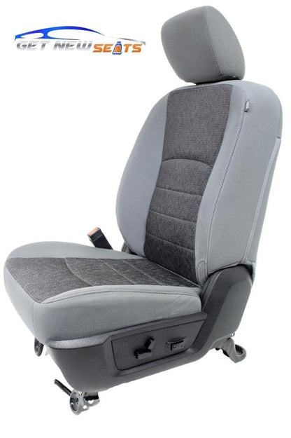 2013 - 2018 Dodge Ram DS 1500 HD Power Seat Conversion Kit, Diesel Gray Cloth