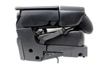 2015 - 2024 Ford F150 F250 Super Duty Jump Seat Center Console Black Leather Kit
