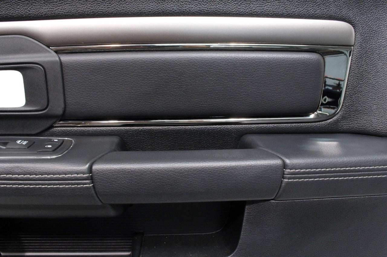 2013 - 2018 DS Ram Door Panels, Crew Cab Laramie Black w/ Switches OEM Mint