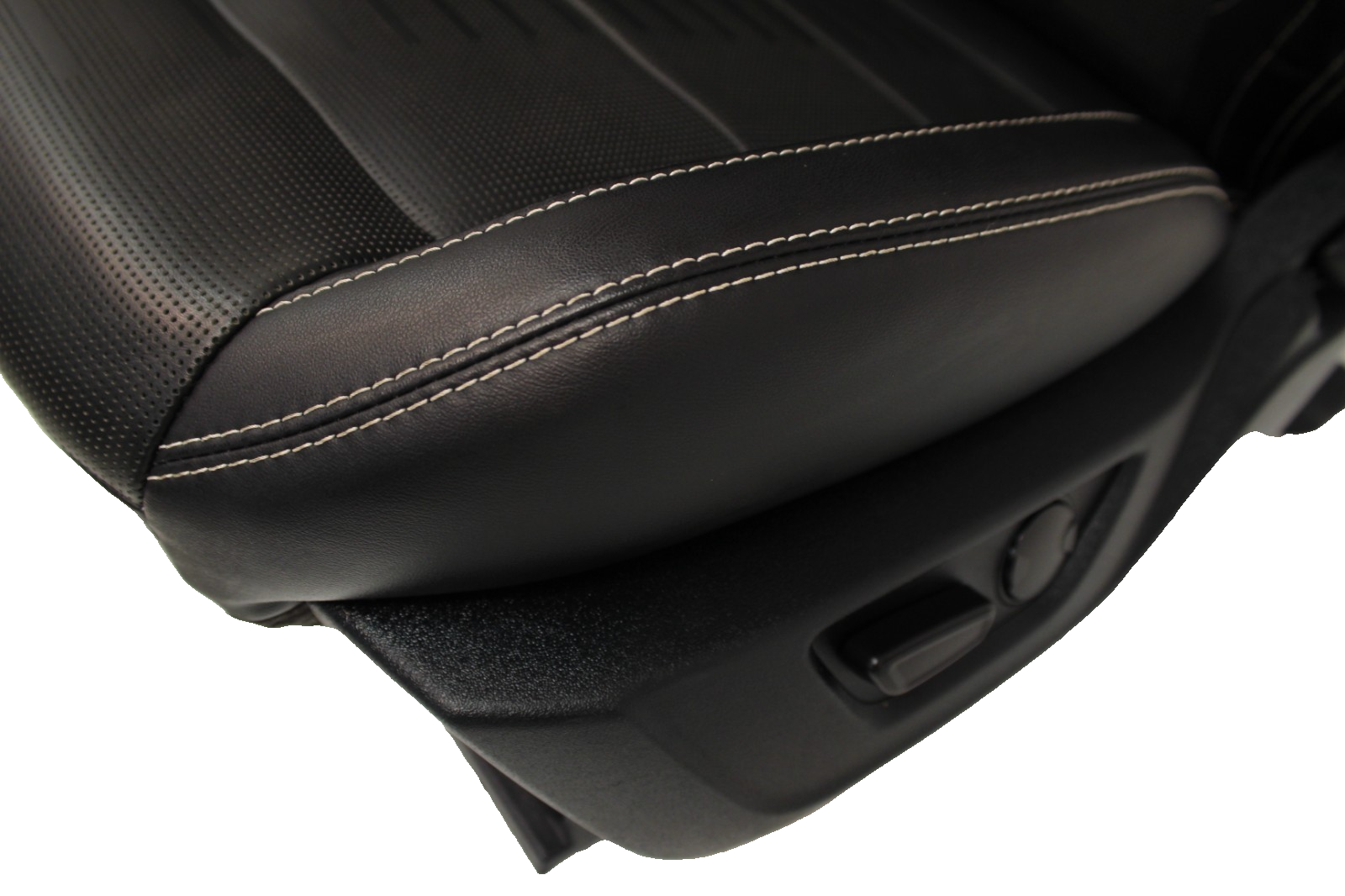 2015-2023 Ford Mustang Front Seats, Shelby GT500 Coupe Black Leather Heat & Cool