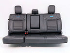 2021 - 2026 F-150 Super Duty Platinum Seats Set, Black Leather Gray Massaging