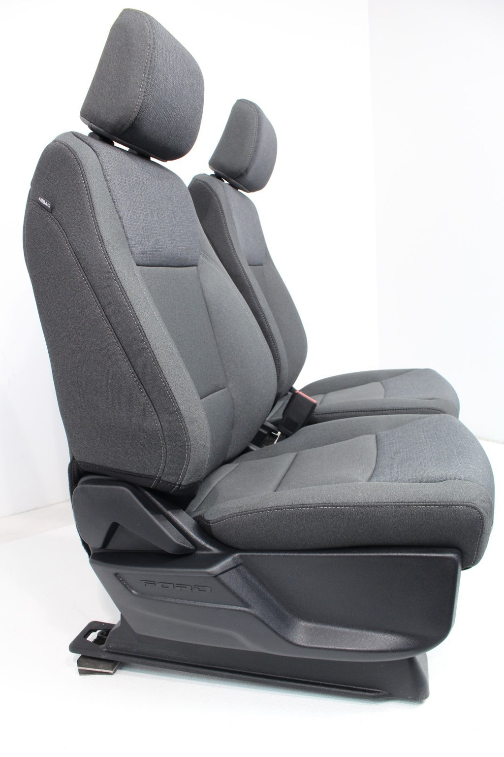 2021 - 2026 Ford F150 Super Duty Front Seats, XLT Gray Cloth 8-Way Power Driver