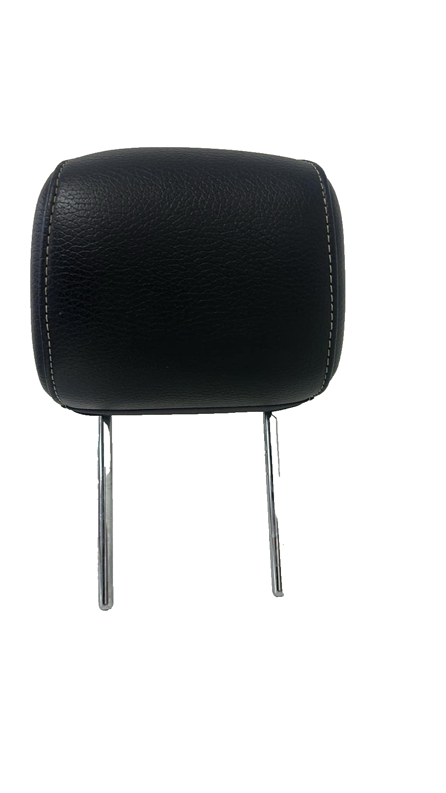 2010 - 2014 OEM Ford Mustang Headrest, Black Leather, White Stitching