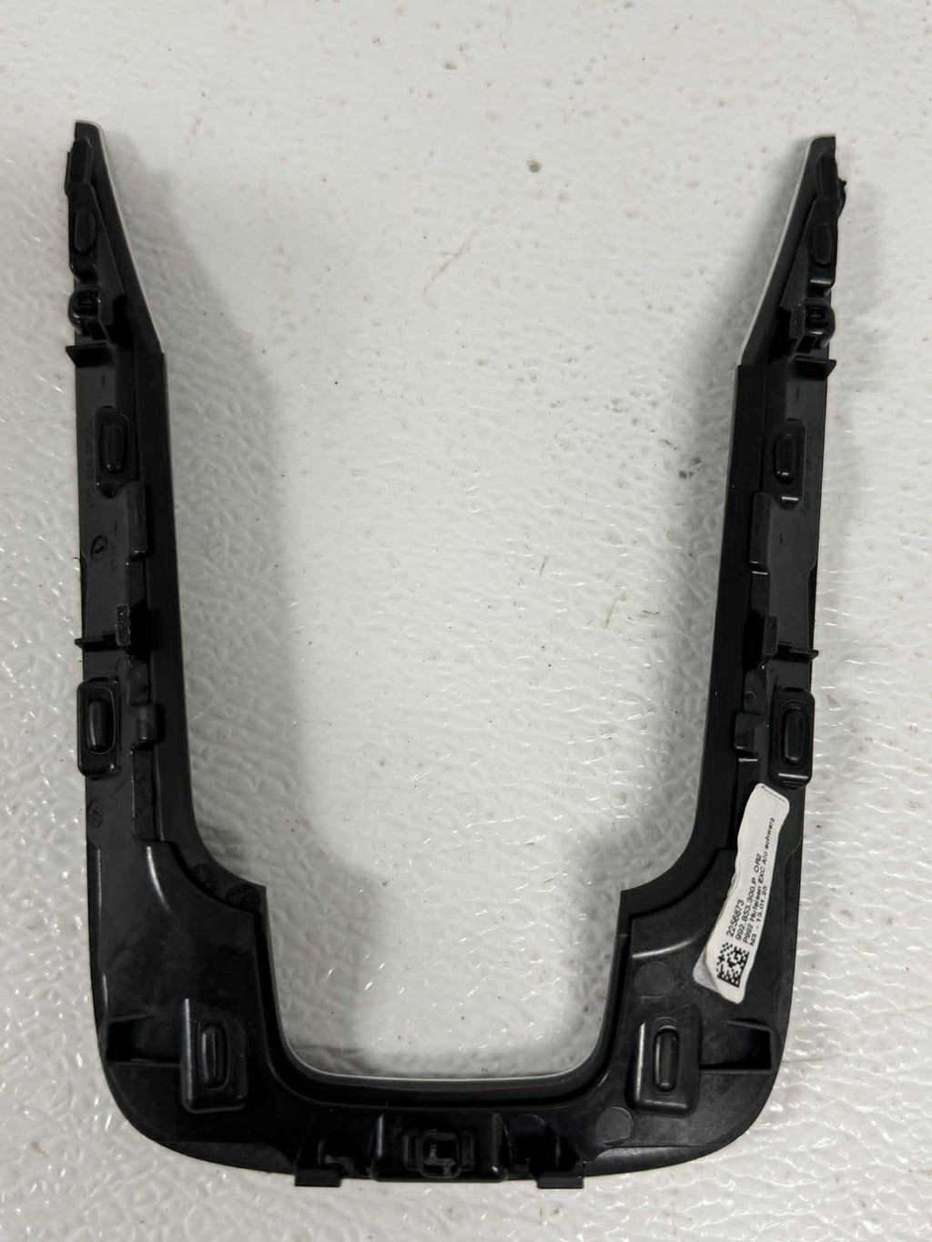 2020-2025 Porsche 911 992 Console Horseshoe Trim Black Aluminum 992853300POR2