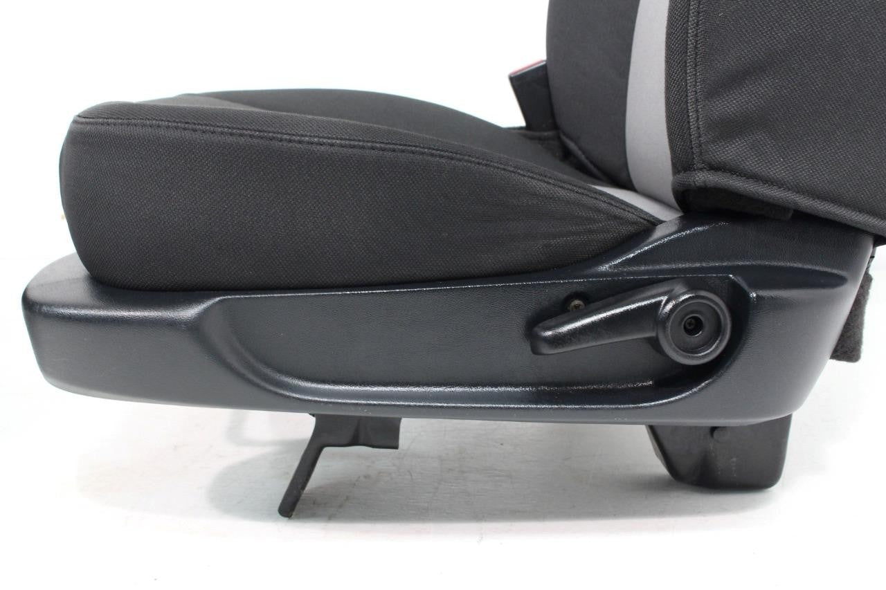 Ford Ranger Extended Cab Front BUCKET Black Grey Cloth Seats 1998 - 2011