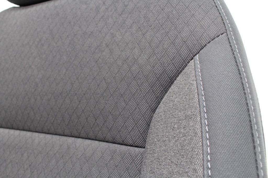 2019 - 2024 Chevy Silverado GMC Sierra Power Driver Seat Black Cloth Upgrade Kit