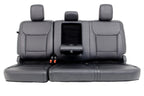 2021 - 2026 Ford F150 Super Duty Crew Cab Seats, Lariat Black Leather Heat Cool