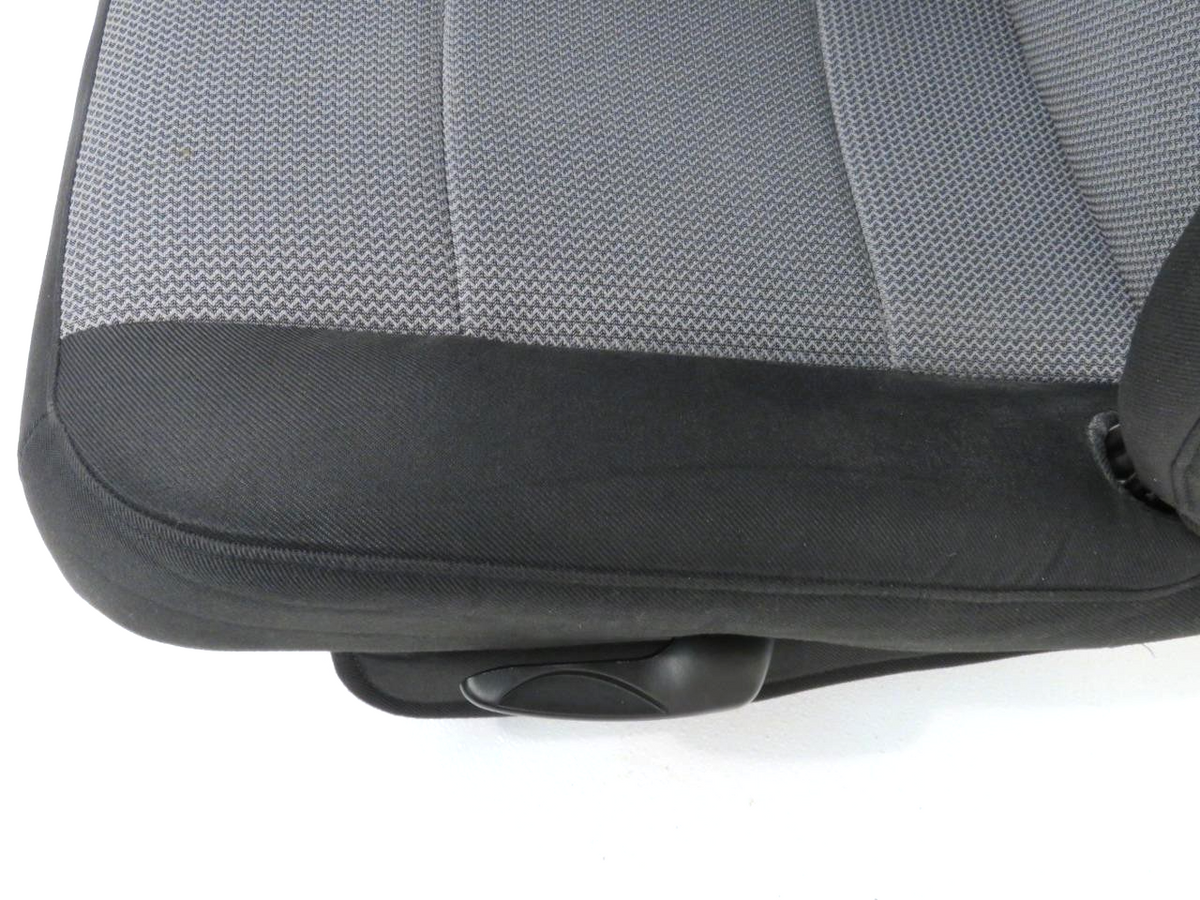 1998 - 2003 Ford Ranger Seats, Extended Cab 60-40 Split Bench, Black Gray Cloth