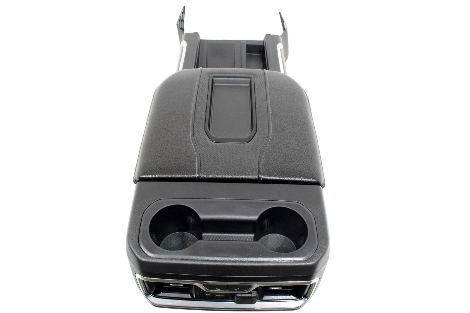 2019 - 2023 Chevrolet Silverado & GMC Sierra Black Center Console w/Leather Lid
