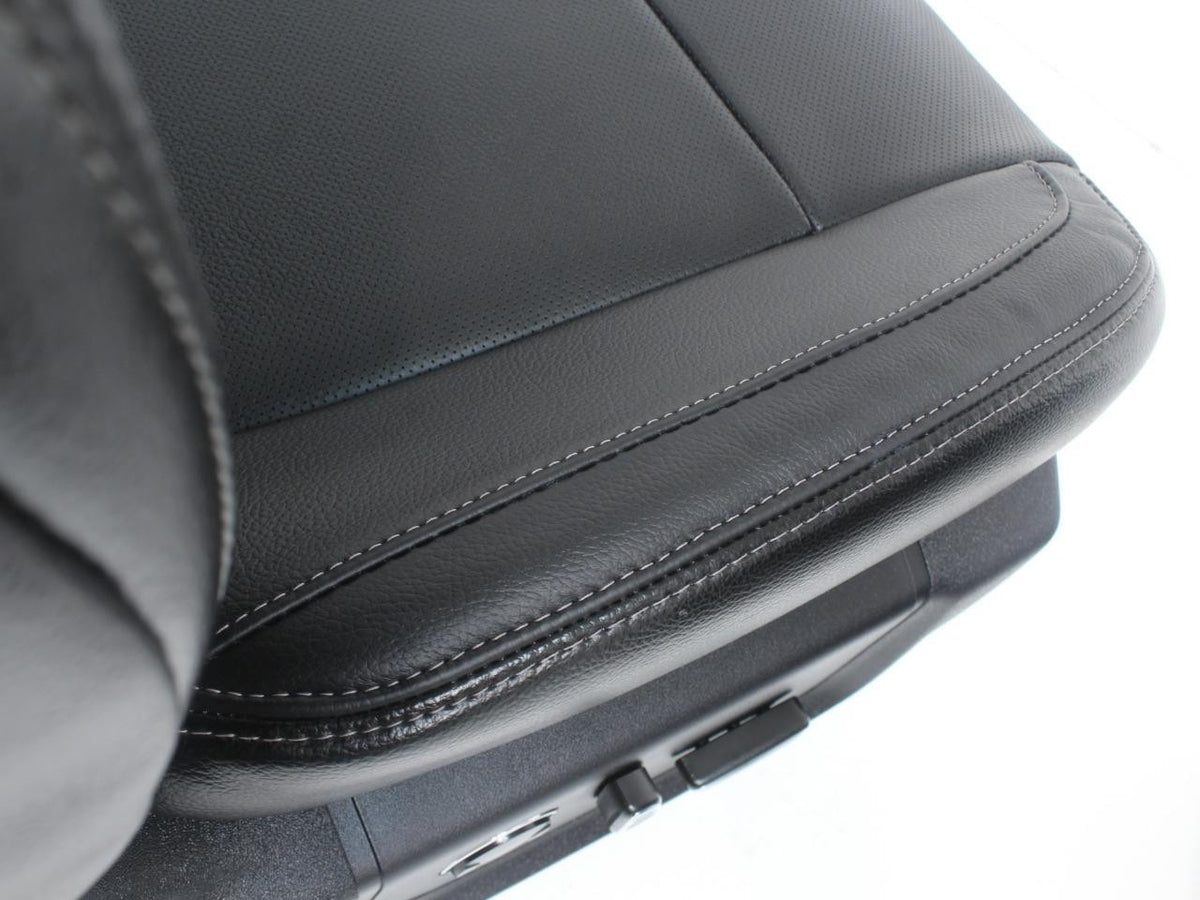 2015-2022 Ford F150 Super Duty Lariat Front Seats, Black Leather Heat Ventilated