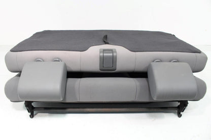 2007 - 2018 Jeep Wrangler JK (2-Door) Gray Cloth Rear Seat 2008 2009 2010 2011