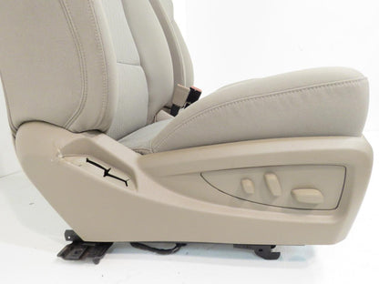 2014 - 2019 Chevrolet Silverado & GMC Sierra Tan Cloth Powered Front Seats