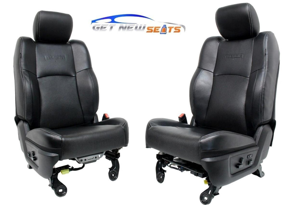 2009 - 2018 Ram Laramie Seats, Front & Rear, Crew Cab, Heat Cool Power Leather