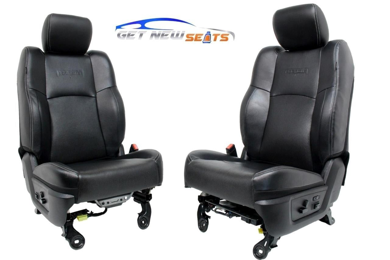 2009 - 2018 Ram Laramie Seats, Front & Rear, Crew Cab, Heat Cool Power Leather
