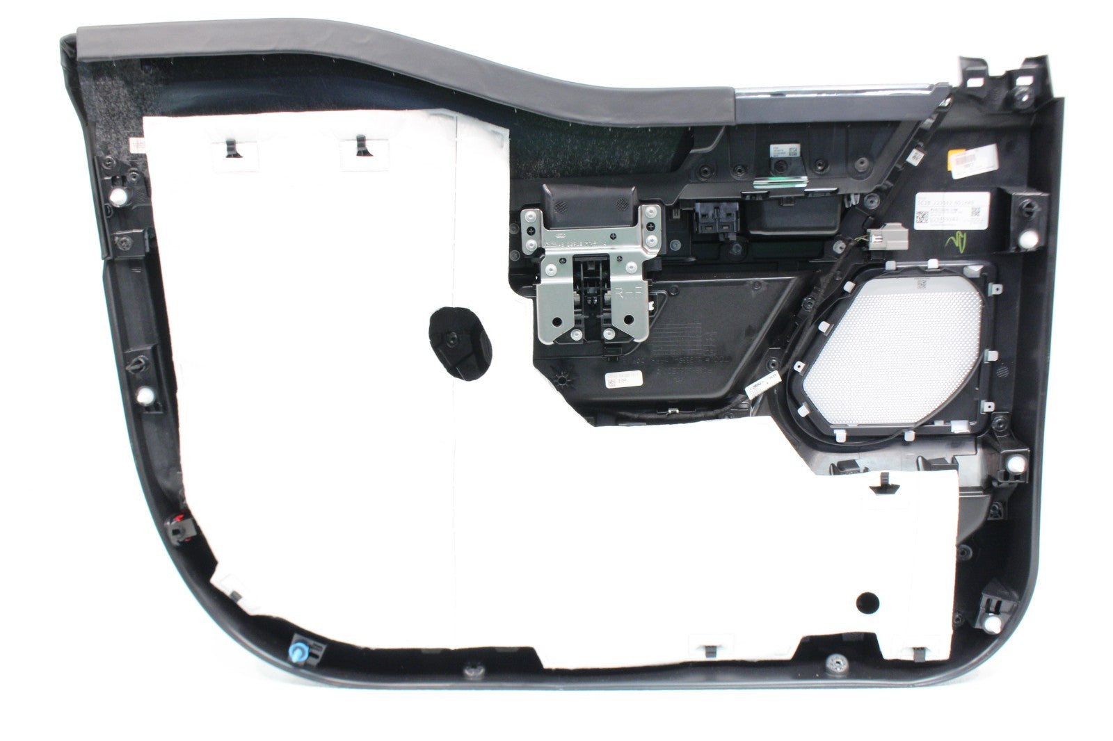 2023-2026 Ford Super Duty Platinum Front Door Panels Set | Black Onyx & Blue OEM