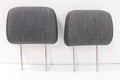 2021 - 2026 Ford F150 Super Duty Front Seat Headrest Set, Gray Cloth XL XLT 2Way
