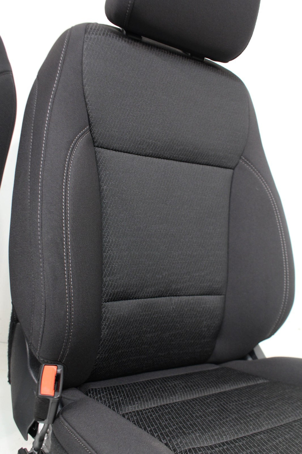 2021 - 2026 Ford F150 & Super Duty Front Seats, Sport Black Cloth Power Heat XLT