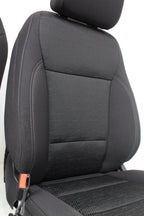 2021 - 2026 Ford F150 & Super Duty Front Seats, Sport Black Cloth Power Heat XLT
