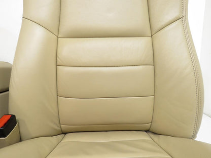 Ford Super Duty Tan Leather Heated Front & Rear Seats F250 F350 F450 F550 F650